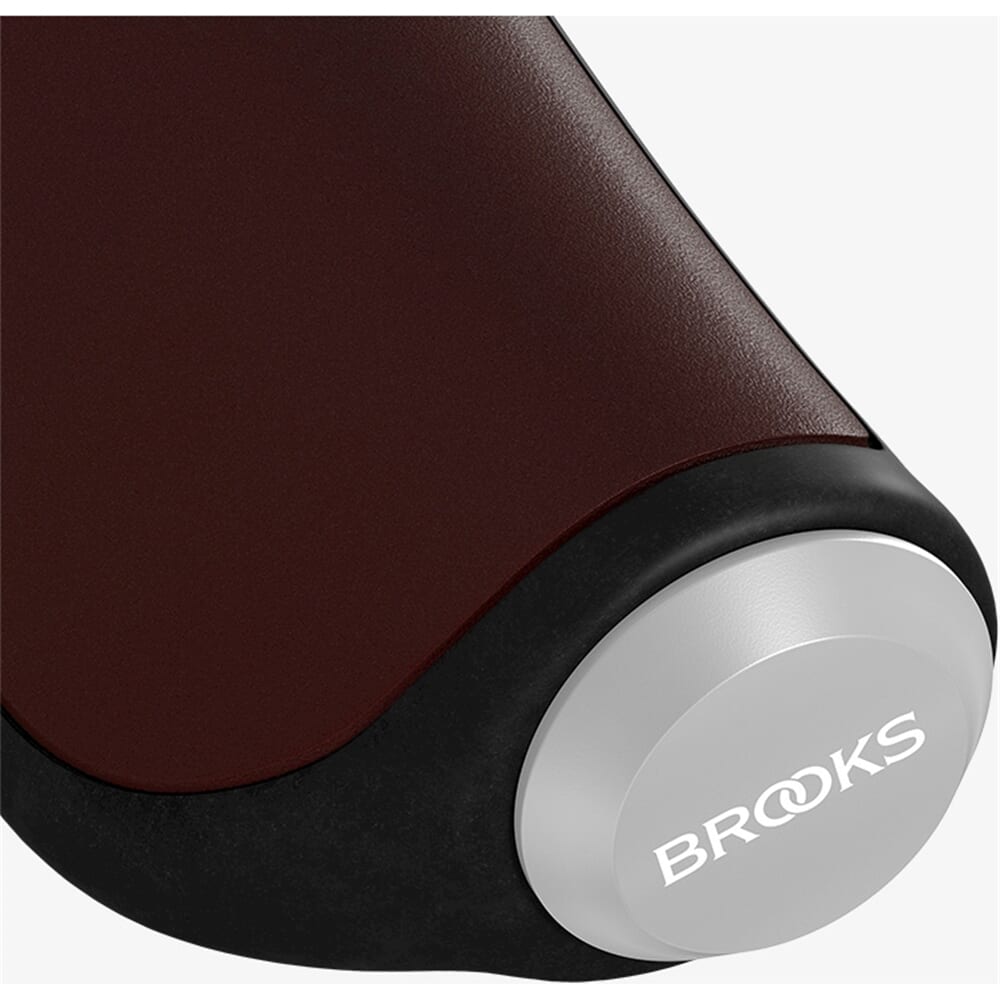 Brooks håndterer ergonomisk lædergreb 130 mm a.brown
