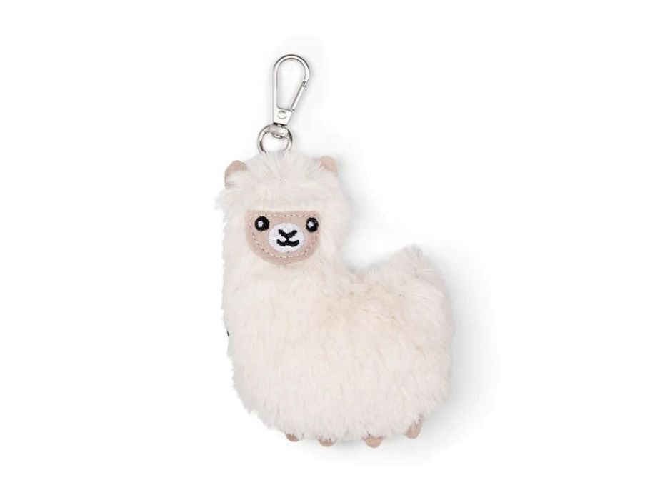 Bidt nøglering nøglefri ven fluffy lama