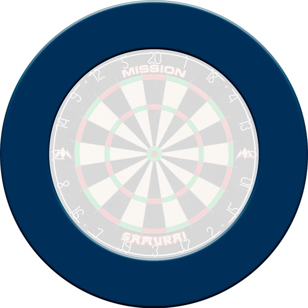 Mission Mission Dartboard omgiver tunge blå