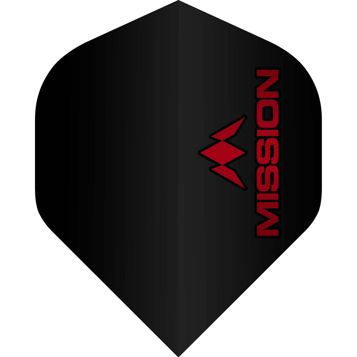 Mission Mission Logo 100 sort rød