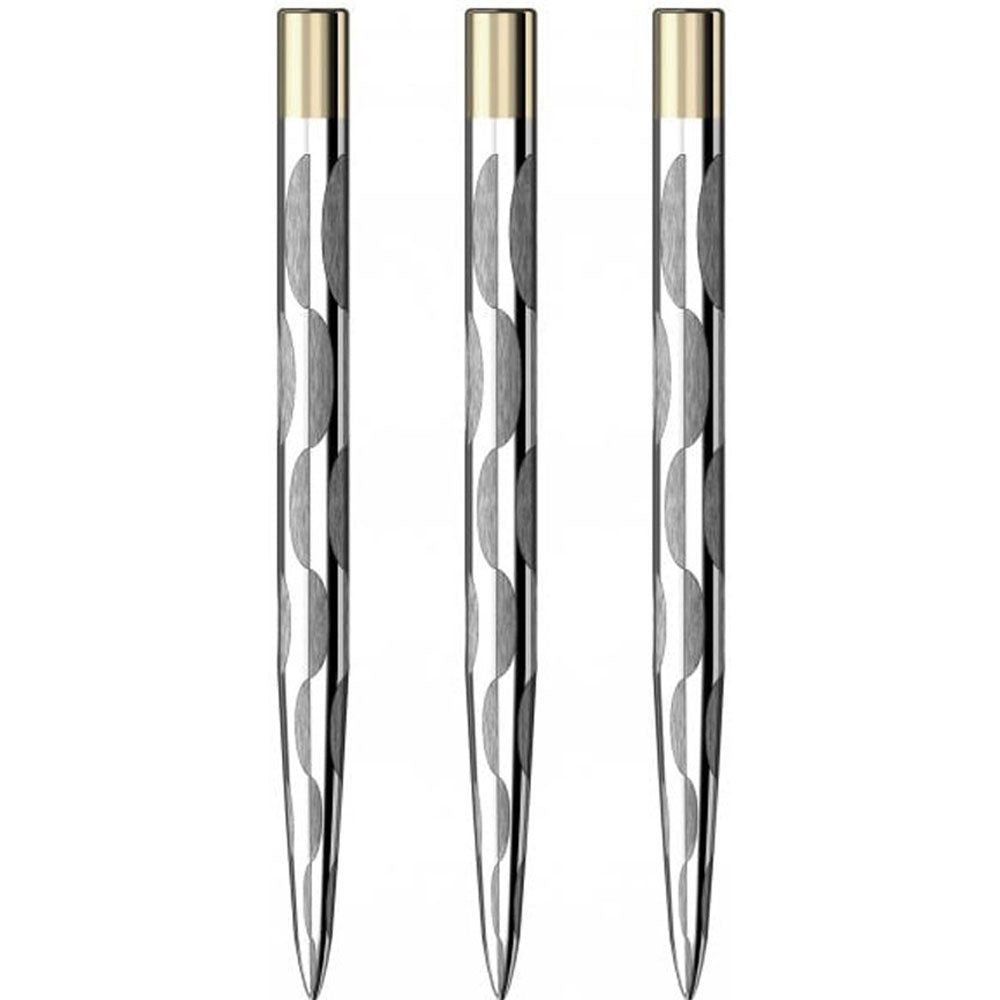 Mission Mission Laser Plus Solid Arc Tip Dart Points sølv 32 mm