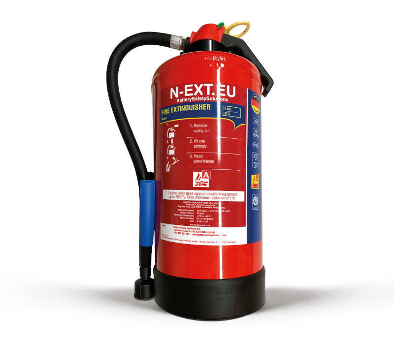 Brandslukker til lithium (-ion) batterier 6L
