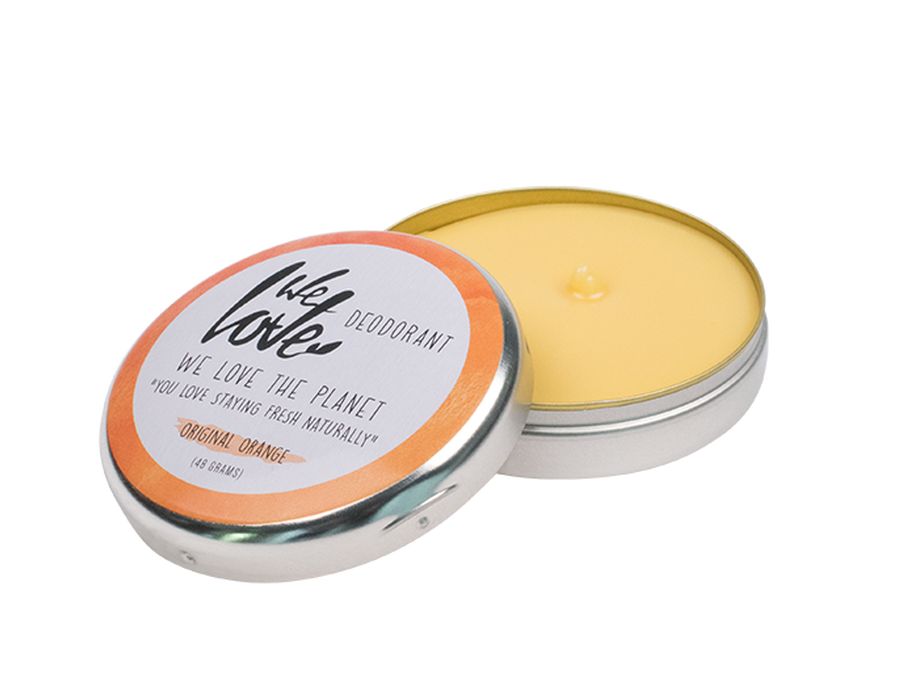 Vi elsker planeten deodorant originalt orange look