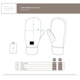 Weathergoods Sweds Weathergooods Sverige Reflekterende Wanten Silver M L
