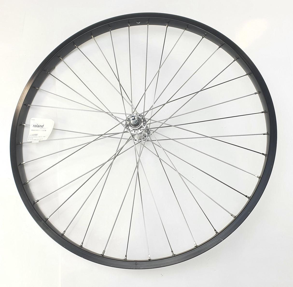Forhjul 26x1,75 2,00 Alu Black