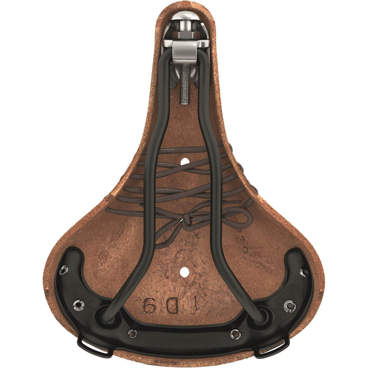 Brooks Saddle B17S Blødgøres kort mørk solbrun