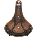 Brooks Saddle B17S Blødgøres kort mørk solbrun