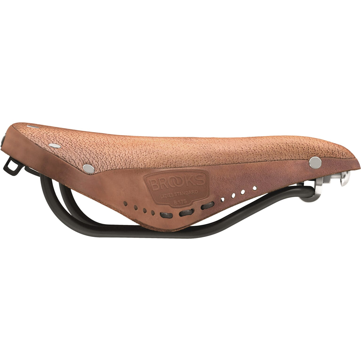 Brooks Saddle B17S Blødgøres kort mørk solbrun