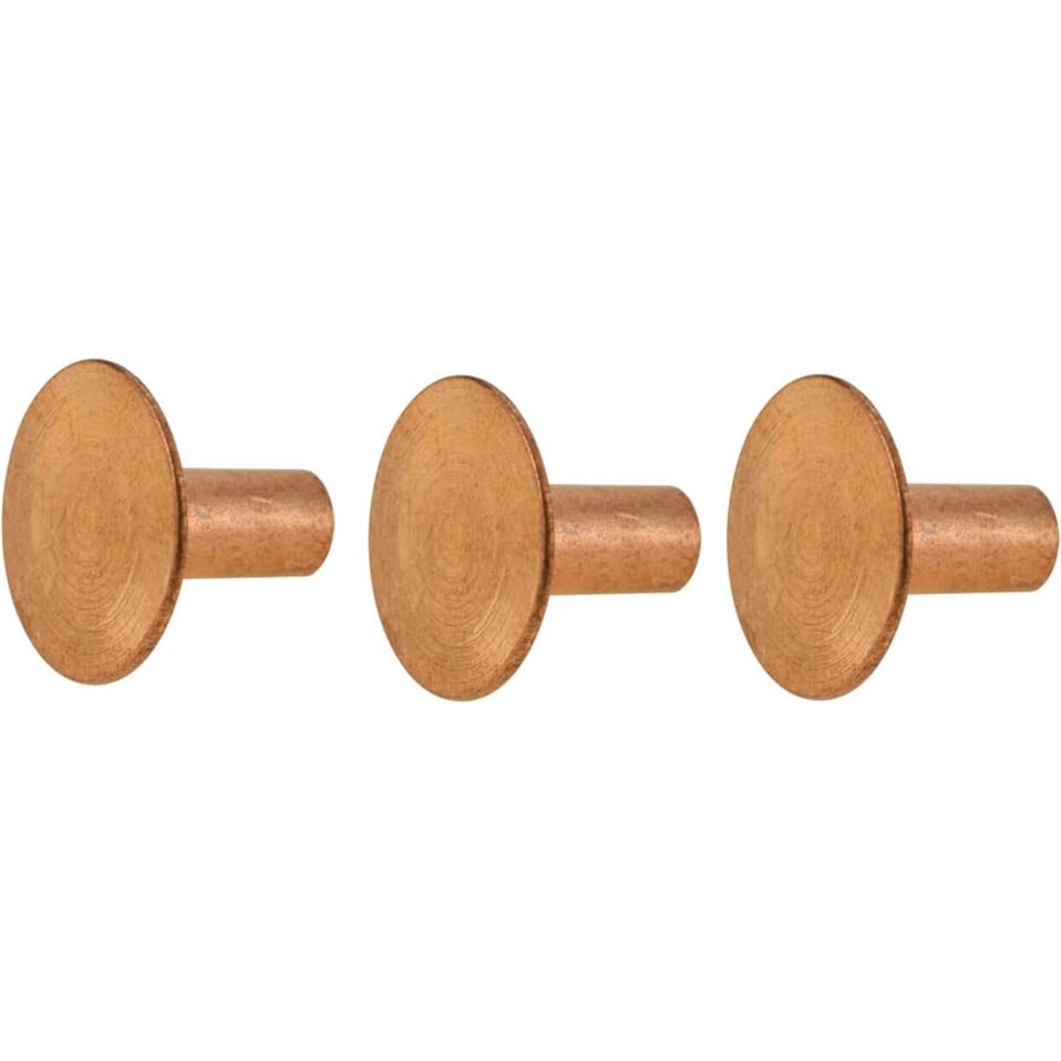 Brooks Klinknagel Copper omkring 13 mm (3STK)