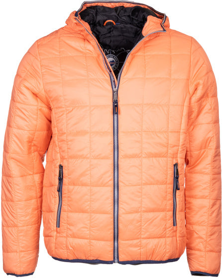Arbaer Aaron polstret jakke mænds koral orange størrelse 3xl