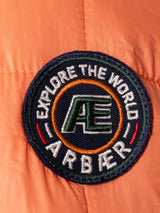 Arbaer Aaron polstret jakke mænds koral orange størrelse m