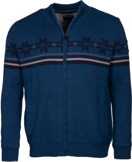 Arbaer Antoine Norwegian Sweater Mænd mørkeblå størrelse XL