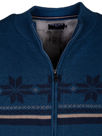 Arbaer Antoine Norwegian Sweater Mænd mørkeblå størrelse XL