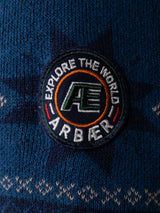Arbaer Antoine Norwegian Sweater Mænd mørkeblå størrelse XL