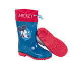Arditex Rain Boots Mickey Junior PVC Dark Blue Red Størrelse 28