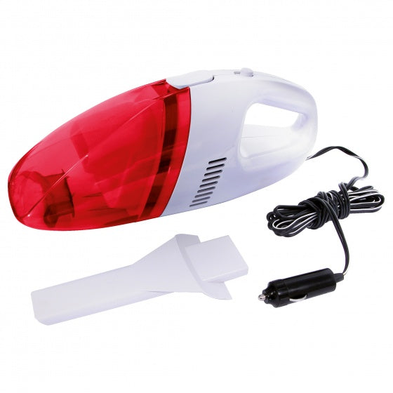 Carpoint Autostofzuiger 12V 60W 36 cm hvid rød
