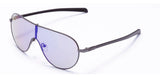 Formel solbriller Unisex Single Lens Cat. 4 blå