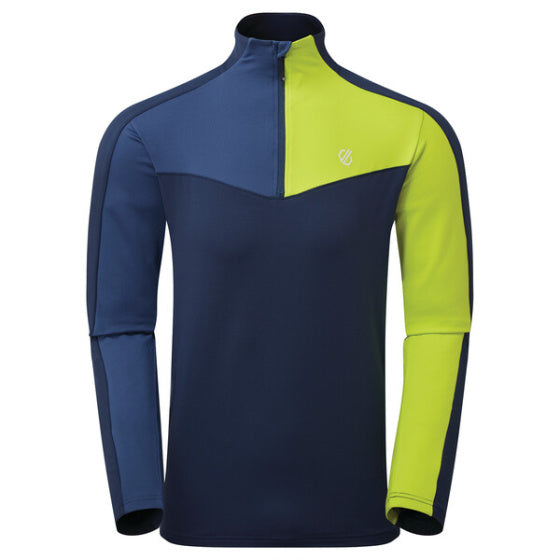 Tør 2B Longsleeve deponere mænds polyesterblå kalkstørrelse XS