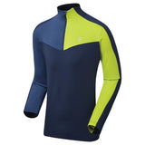 Tør 2B Longsleeve deponere mænds polyesterblå kalkstørrelse XS