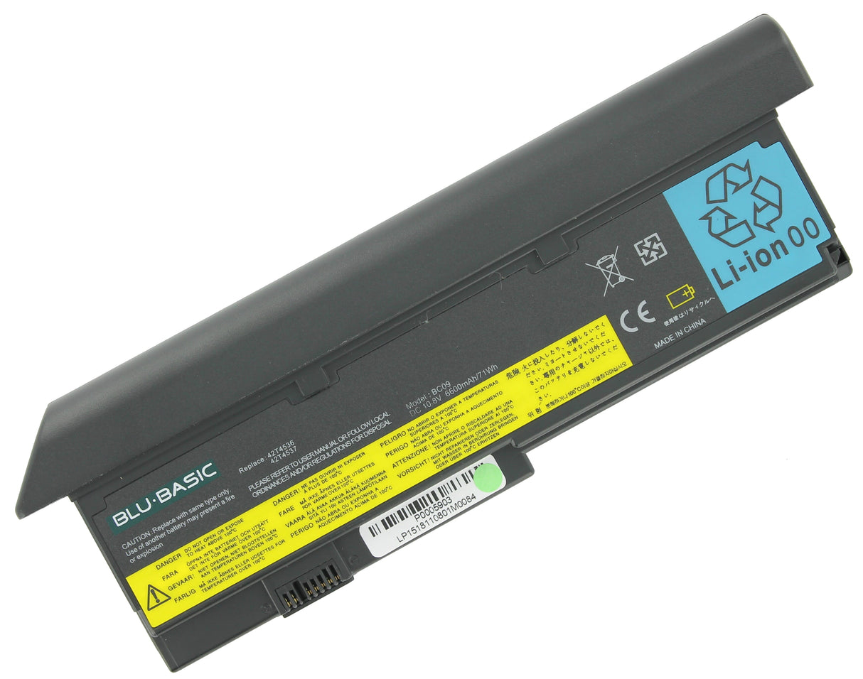 Blu-Basic bærbar batteri udvidet 6600mAh