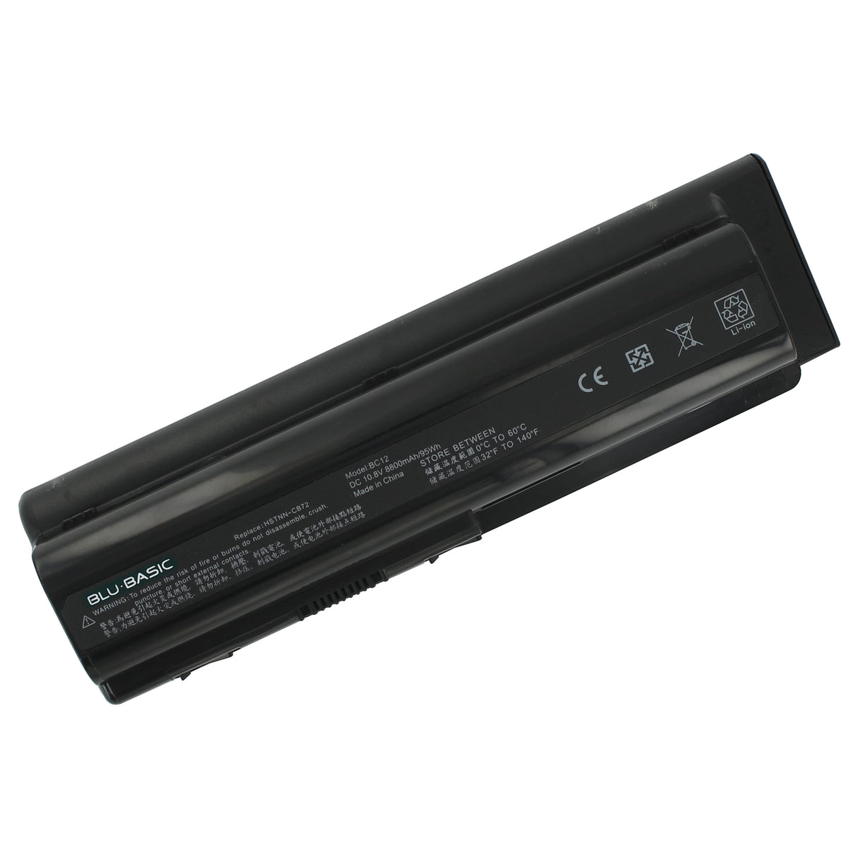Blu-Basic Laptop Battery udvidet 10,8V 8800mAh