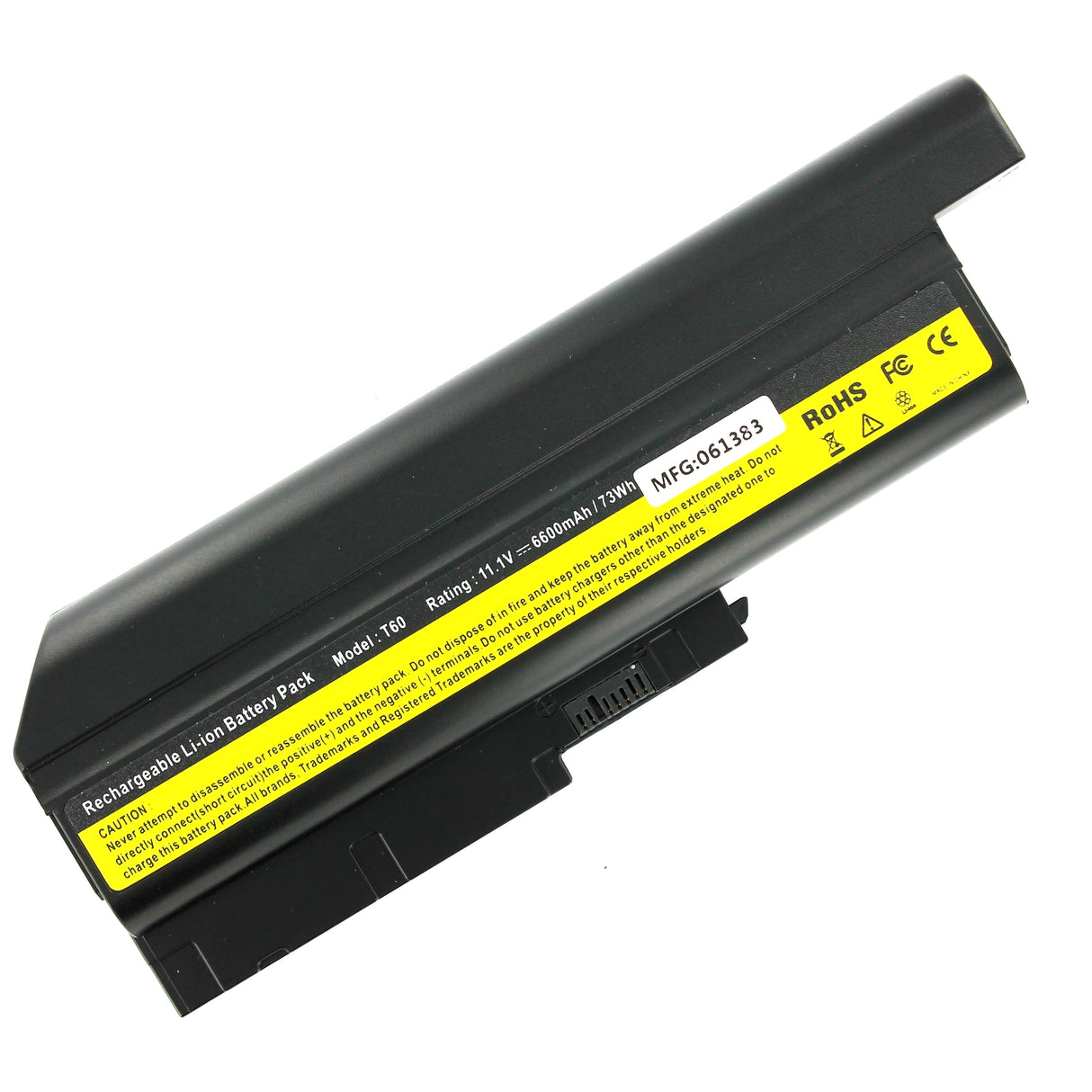 Blu-Basic bærbar batteri udvidet 6600mAh