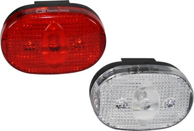 QT Cycle Tech Lighting Set Fjernelig 3 LED Blister 0100803