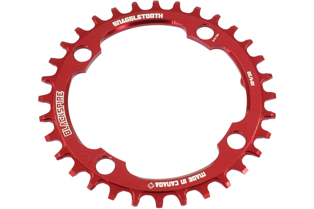Blackspire Chain Top Snaggletooth 104 32 Rød