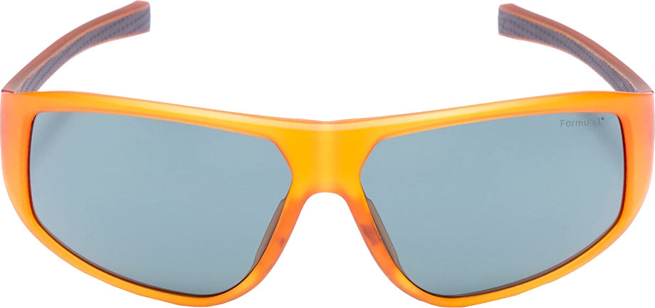 Formel solbriller unisex rektangulær kat.4 Orange grå