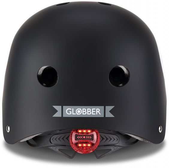 Globber Lights Helmet Black Størrelse 48-53 cm