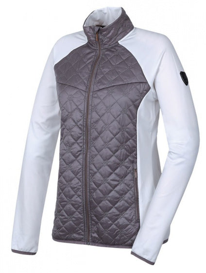 Hannah Outdoorvest Elsa Ladies Polyester White Grey Size 38