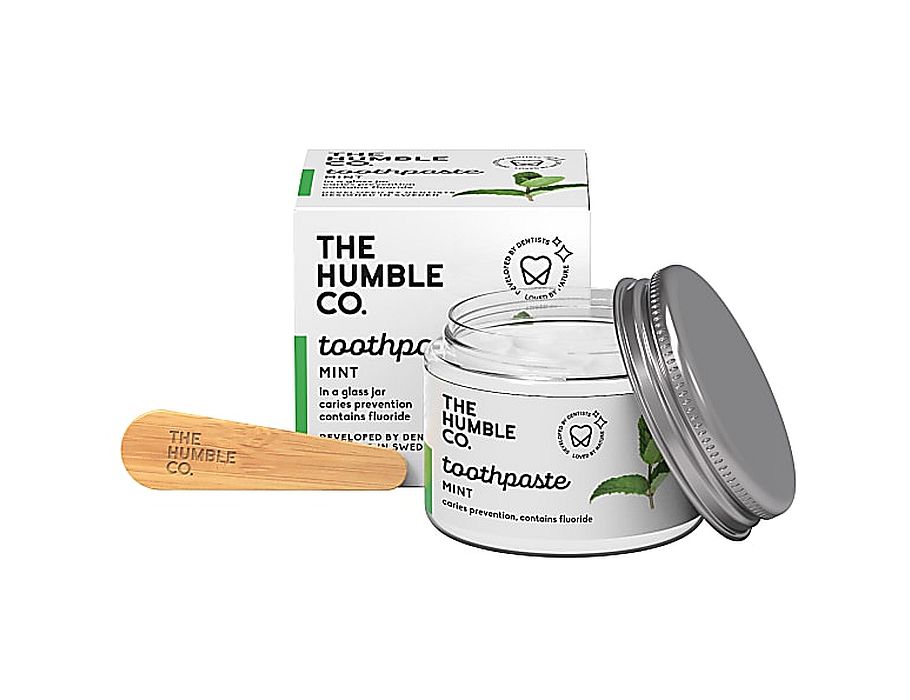 The Humble Co. Toothpasta Zero Waste Mint med fluor 50 ml