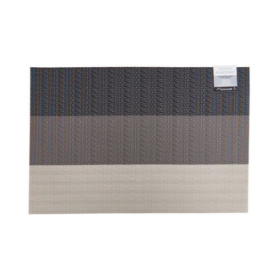 Kitchenclet Placemat 30 x 45 cm PVC Polyester White Grey