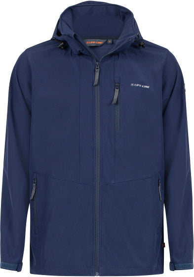 Life Line Hidde Softshell Jacket Mænd Blå størrelse XXL (52)