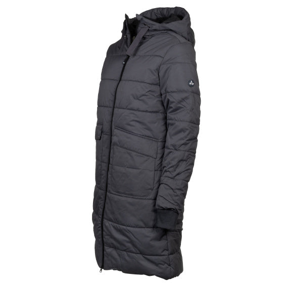 Life Line Howitt Fake Down Parka Ladies Gray Size S