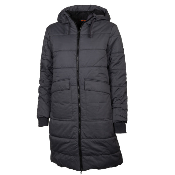 Life Line Howitt Fake Down Parka Ladies Gray Size S