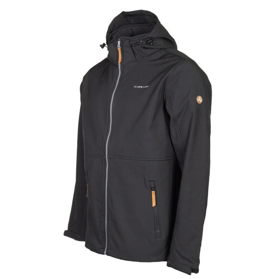 Life Line Kasper Softshell Jacket Mænd sort størrelse XL