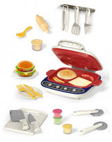 Luna Teppanyaki Play Set Junior 20-Piece White Red