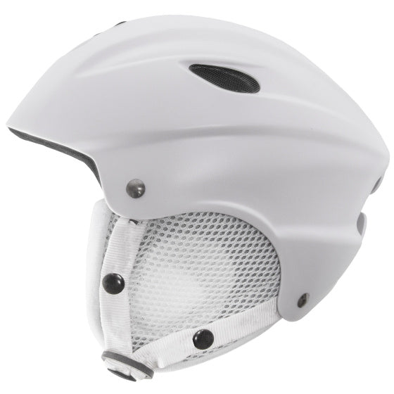 M-Wave Ski Helmet Unisex White Størrelse 58 61 cm