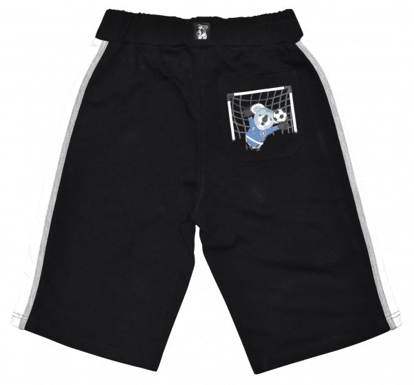 Max Buddies Short Catcher Boys Cotton Black Størrelse 152