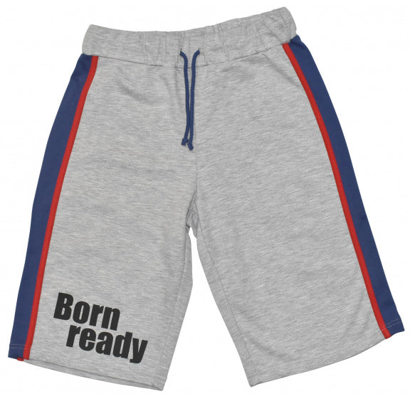 Max Buddies Short Vito Boys Poly Cotton Gray Størrelse 152