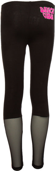 Papillon Dance Pants Long Girl Cotton Elastane Black Størrelse 104