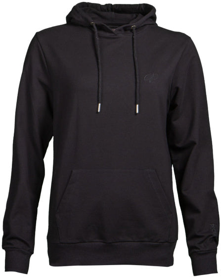 Papillon sved hoody bomuld damer sort størrelse 3xl