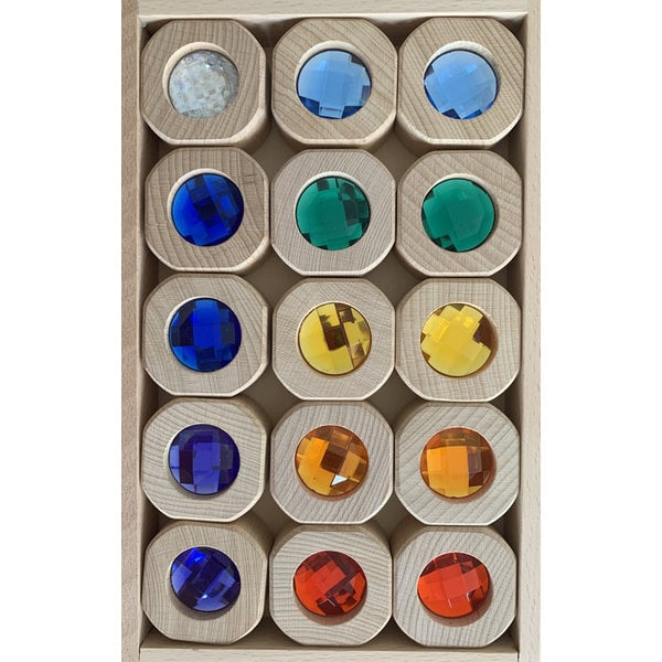 Papoose Toys Papoose Toys Bitcoin Rainbow Set 15 pc