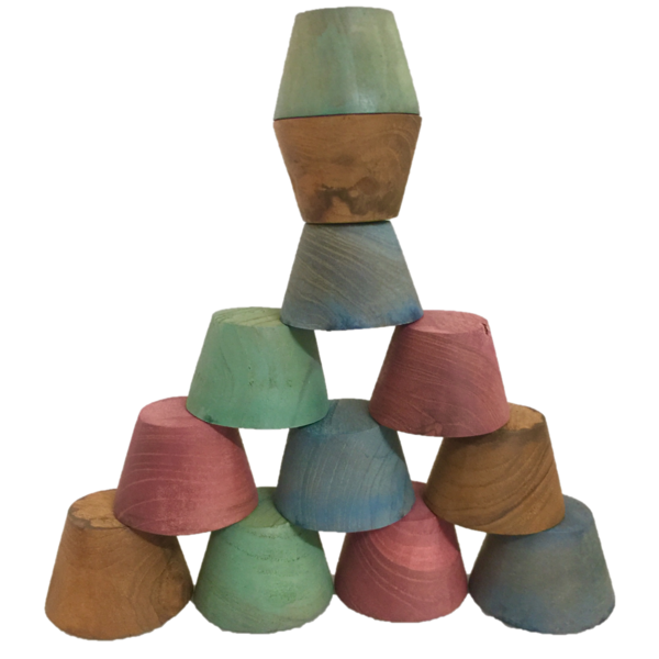 Papoose legetøj papoose legetøj jordskåle 12 pc