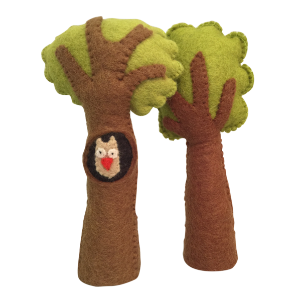 Papoose legetøj papoose legetøj træ + ugle 2