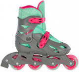 Playlife Inline Skates Riddler Hardboot 82A Grå størrelse 27-30