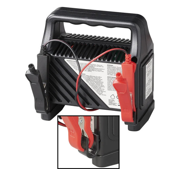 ProPlus batterioplader 12 volt 6 ampère 20+ah sort