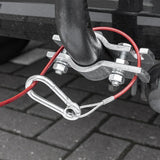ProPlus breek kabel til at køre bremse 100 cm rød med gaffel