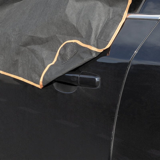 ProPlus Window Cover 345 x 105 cm med magneter Grå sort